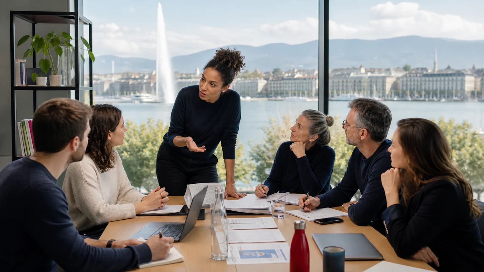 Scène professionnelle suisse dédiée à l'article Emploi Genève ONG : organisations et public