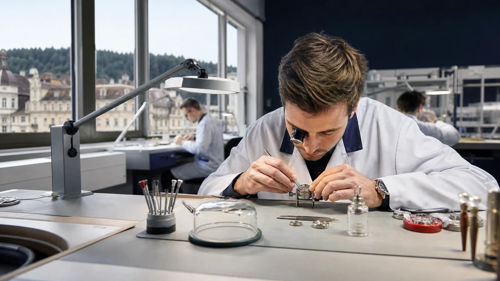 Scène professionnelle suisse dédiée à l'article Emploi La Chaux-de-Fonds horlogerie