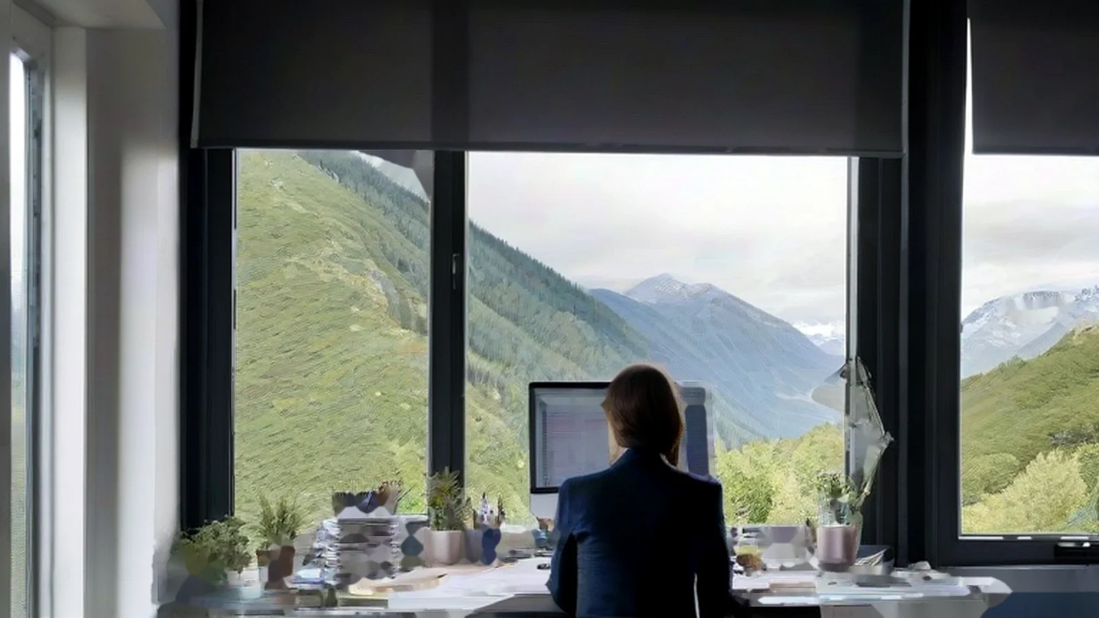 Scène professionnelle suisse dédiée à l'article Télétravail Suisse romande 2026 : règles, emplois et limites