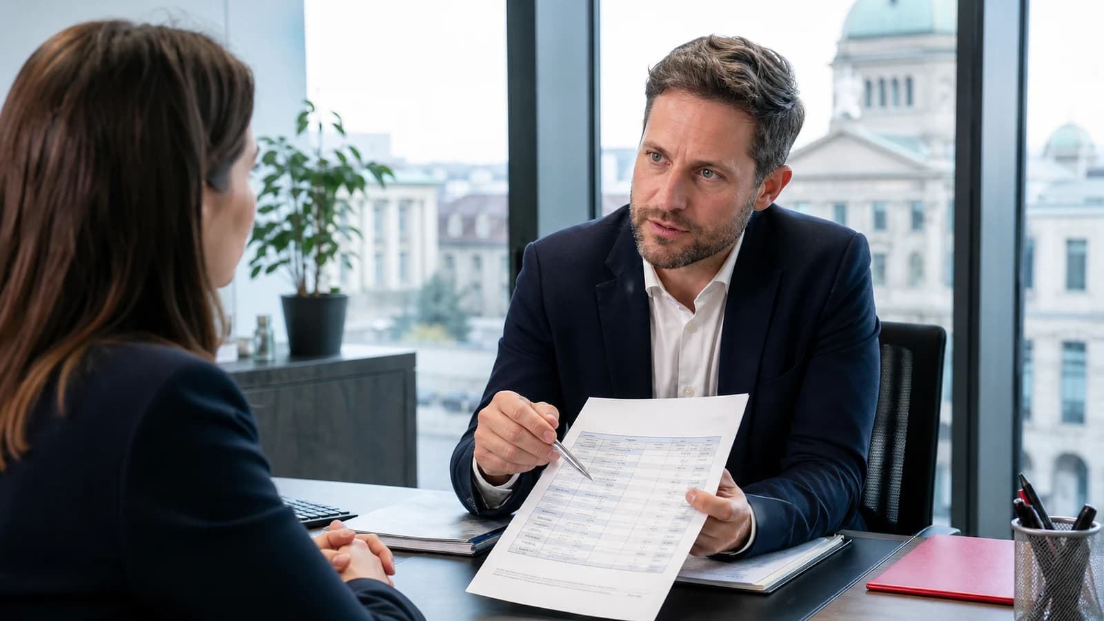 Scène professionnelle suisse dédiée à l'article Chômage suisse : indemnités et droits 2026