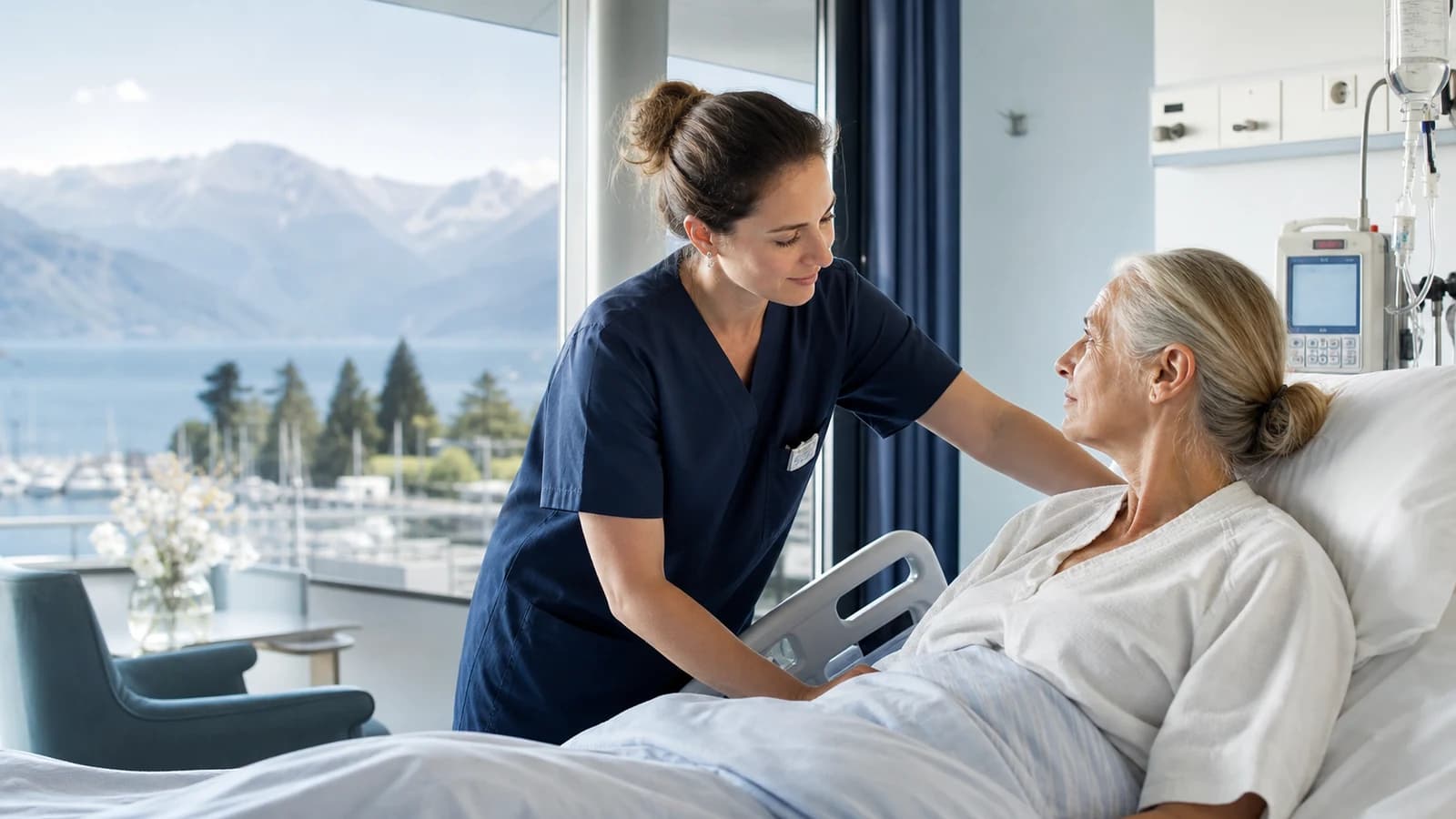 Scène professionnelle suisse dédiée à l'article Emploi Morges santé : clinique et soins