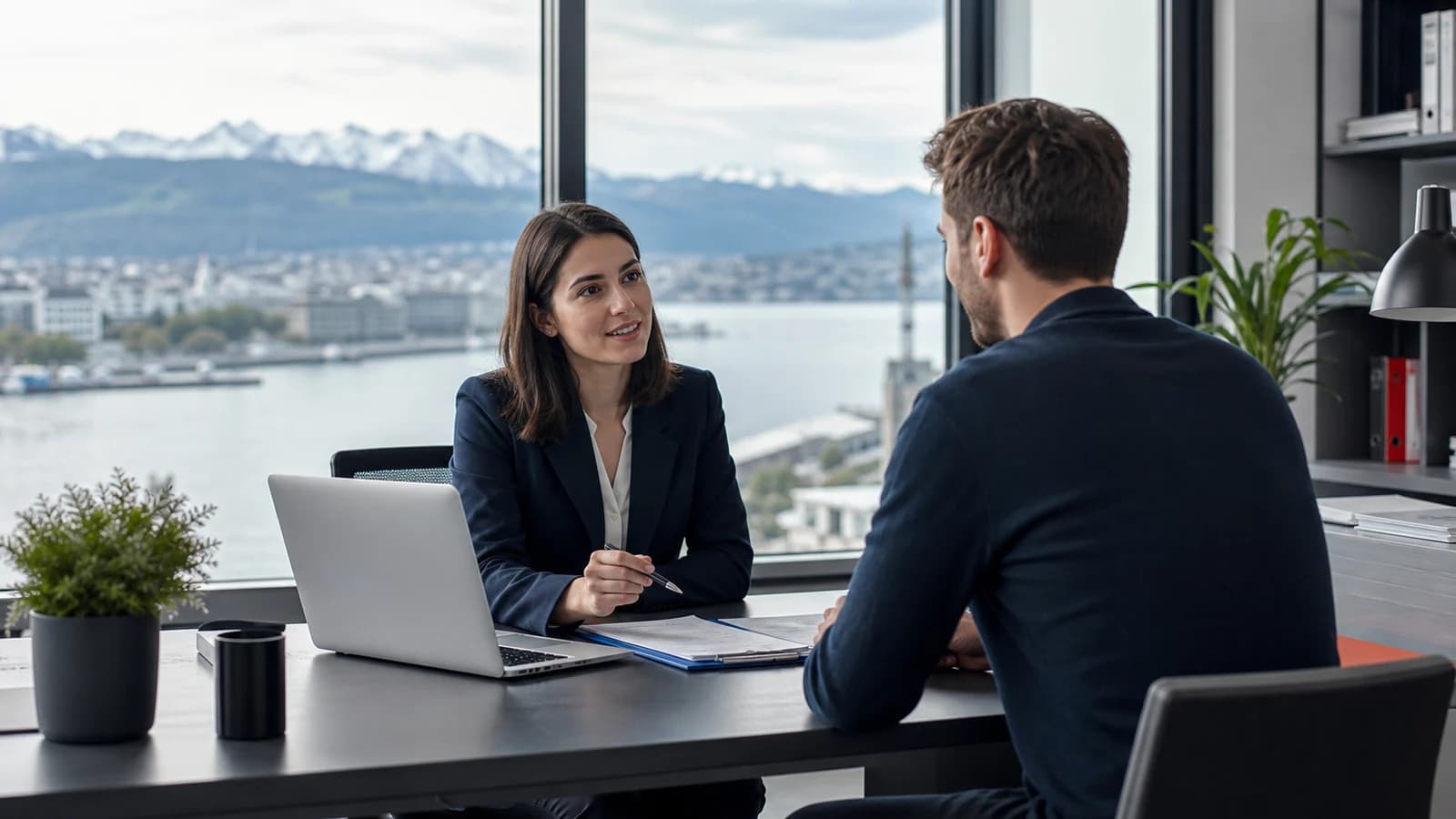 Scène professionnelle suisse dédiée à l'article Emploi Suisse romande : offres et conseils 2026