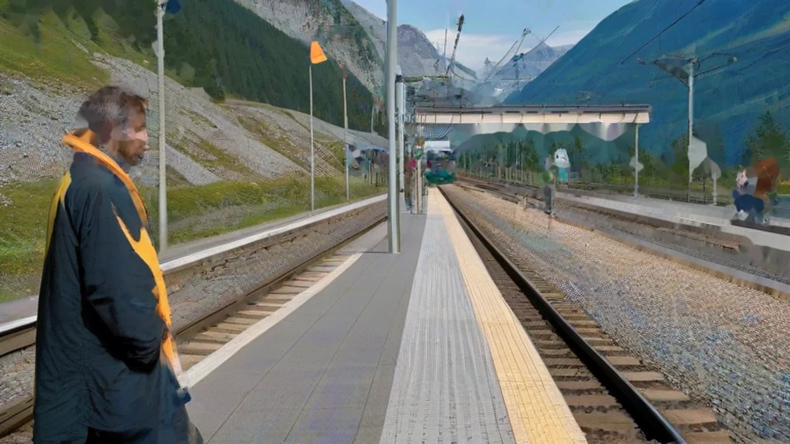 Scène professionnelle suisse dédiée à l'article Permis de travail en Suisse : B, G, C — droits